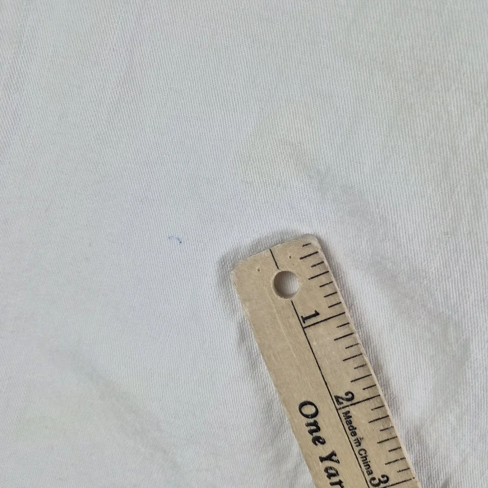 Armani Collezioni Jeans White Denim Slim Fit Stretch Straight Leg  J15 Luxury